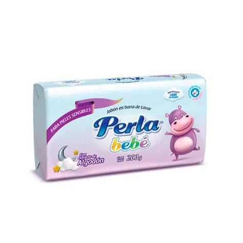 Jabon Perla Bebe Algodonun200g Handz Distribuidora
