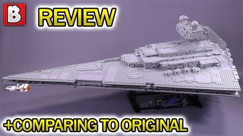 Ucs Imperial Star Destroyer Lego Set 75252 Full Review Comparison To Original Youtube