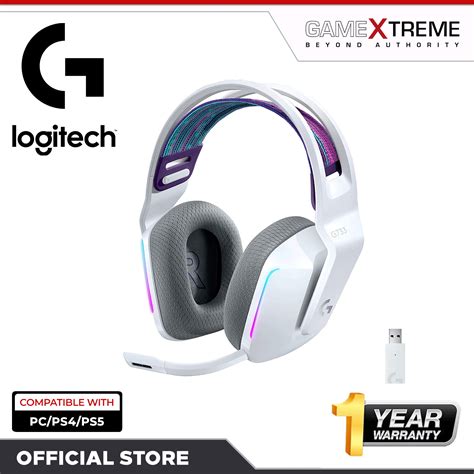 Logitech G733 Lightspeed Wireless Rgb Gaming Headset White Lazada Ph