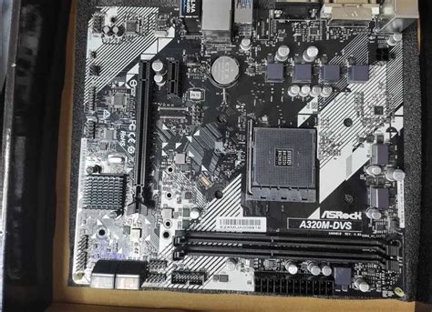 Материнська плата ASRock A320M-DVS R4.0 (sAM4, AMD A320, PCI-Ex16): 1 ...