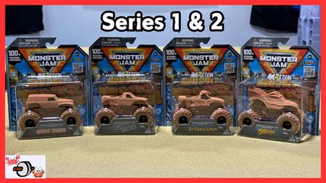 Monster Jam Mystery Mudders Series Monster Trucks Revealed Youtube