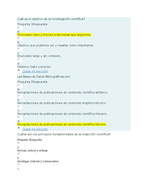 Redaccion Cientifica - Cuál es el objetivo de la investigación