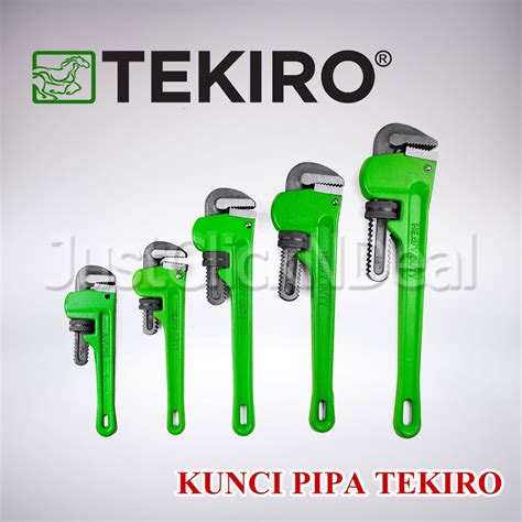 Jual Tekiro Kunci Pipa Besi Inch Pipe Wrench Kran Ledeng