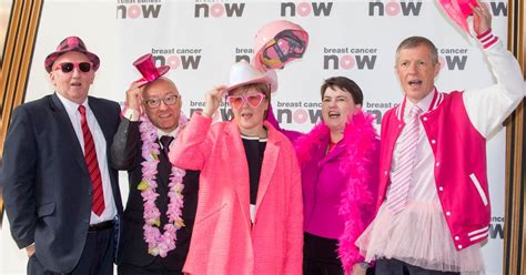 Scotlands Political Leaders Unite By Wearing It Pink To Support