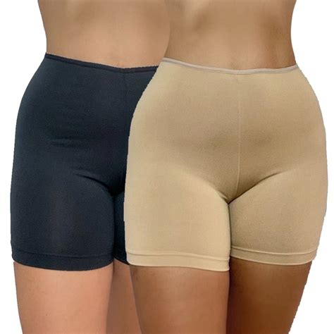 Kit Short An Gua Meia Perna Liso Segunda Pele N O Marca Moda Intima Lingerie Shopee Brasil