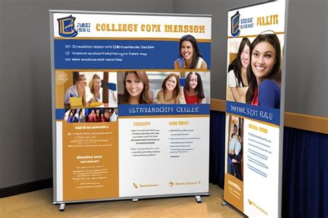 Premium Photo College Fair Booth Display