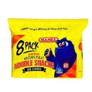 Mamee – Monster Noodle Snacks – 8pk - The Grocery Geek