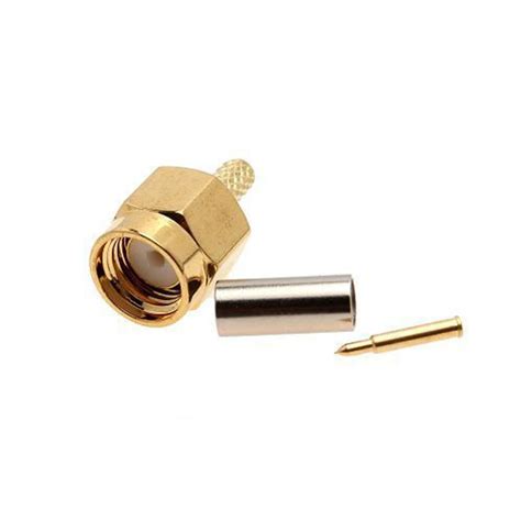 Pcs Sma Male Rf Connector For Rg Rg Lmr Cable