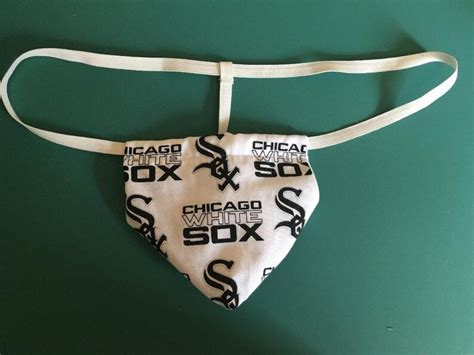 Mens CHICAGO WHITE SOX String Thong Baseball Male Lingerie Underwear Etsy