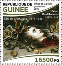 Issue 445th Birth Anniversary Of Peter Paul Rubens Guinea 2022