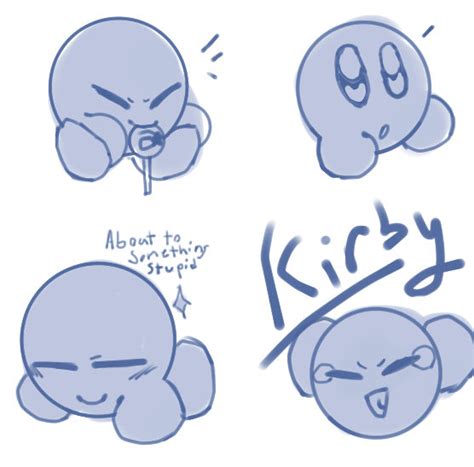 Kirby sketches I guess? by Phyt1x on DeviantArt