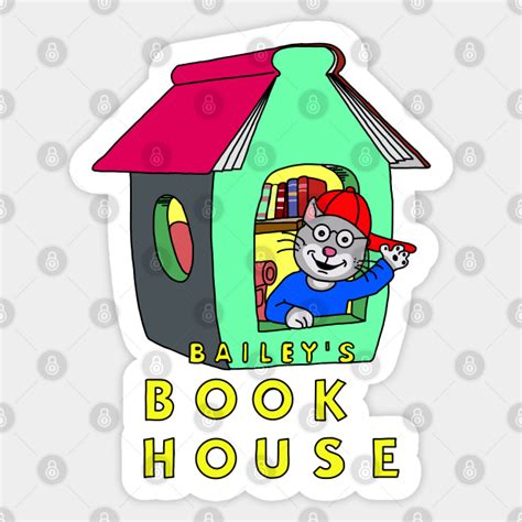 Baileys Book House 90s Computer Game Baileys Book House Sticker