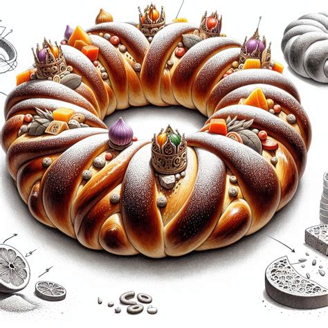 Roscón de Reyes con masa madre la receta definitiva