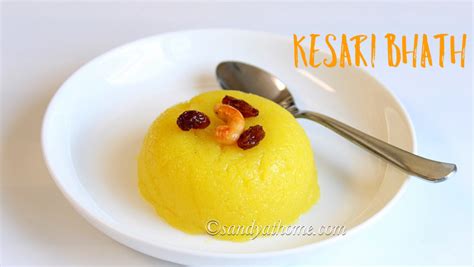 Kesari Bath Recipe Karnataka Style Kesari Bhath Sandhya S Recipes