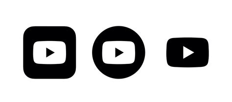 White Youtube Logo Png Transparent Background