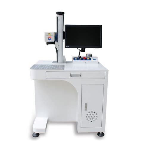 HeatSign 30W Fiber Laser Marking Machine Easy Use Stand Alone Laser