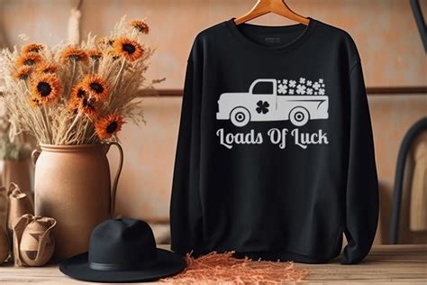 Loads Of Luck St Patricks Day Shirt SVG Design