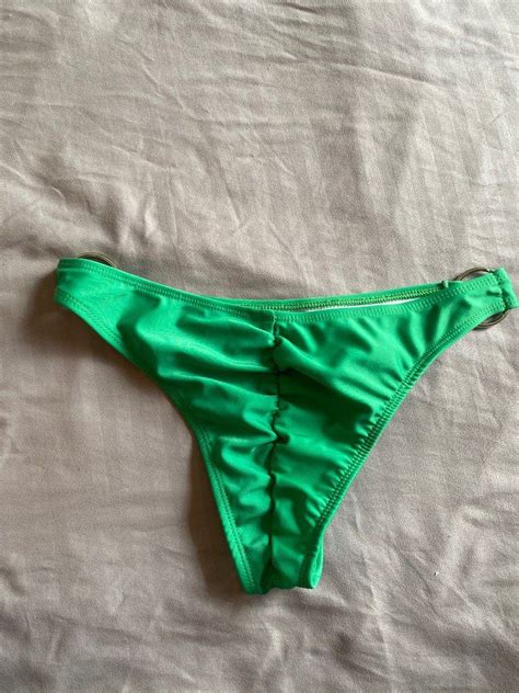 Green Two Piece Bikini Women S Fashion Swimwear Bikinis Swimsuits On Carousell