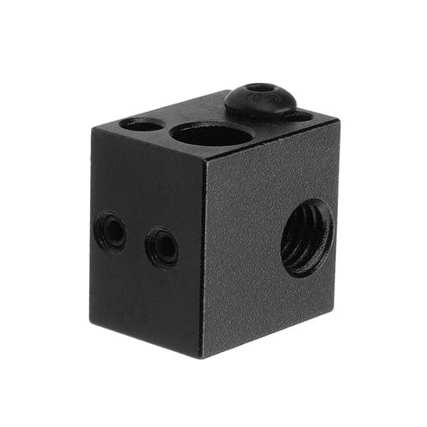 Mm Aluminium Hot End Heating Block Support Various Thermistors For D Printer Extruder