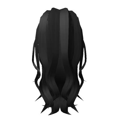 Black Wavy Ponytail Extension S Code Price RblxTrade