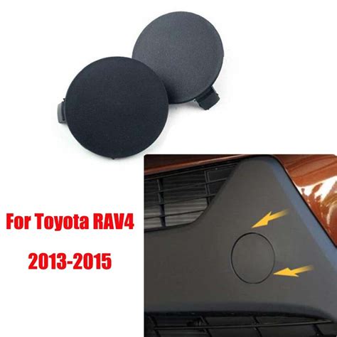 For Toyota Rav Pair Front Bumper Tow Trailer Hook Eye