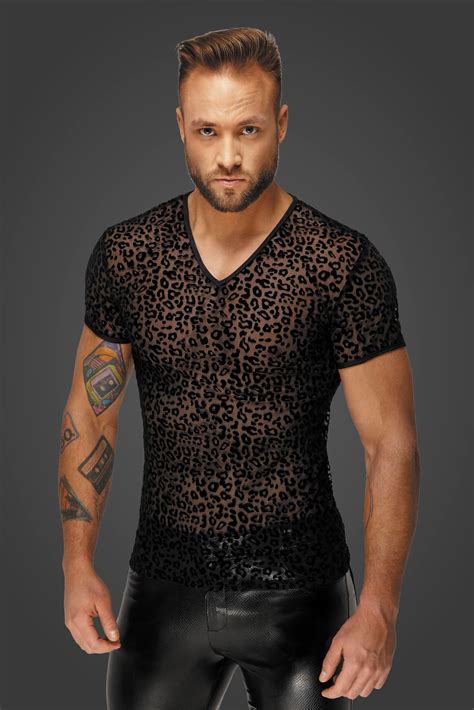Shirt mit Leopardenmuster Oberteile für IHN Club Hot Fashion