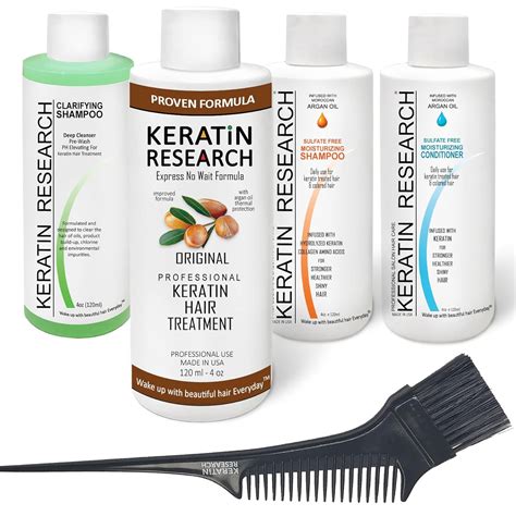 Complex Brazilian Keratin Hair Treatment Kit With Argan Oil Blowout