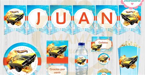 Mam Decoradora Hot Wheels