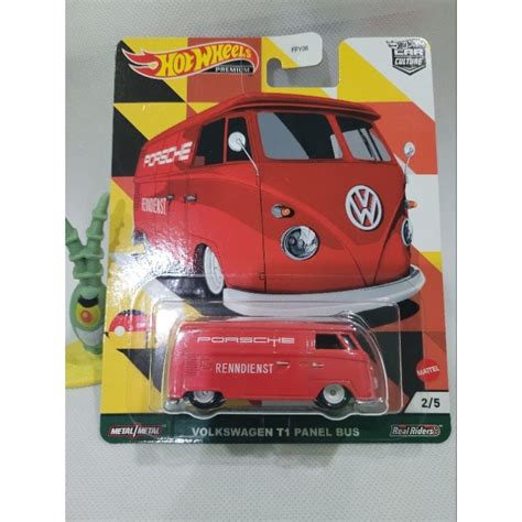 Hot Wheels Volkswagen T Panel Bus Porsche Car Culture Deutschland Design Shopee Malaysia