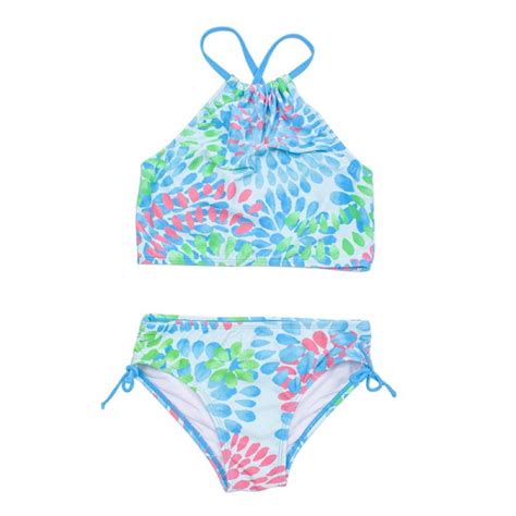 Urmagic Girls Two Piece Bikini Swimsuit Set With Upf Sun Protection Years Walmart