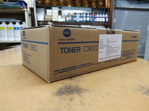 Black & White Konica Minolta TN-116 Toner Cartridge Set, For Laser ...