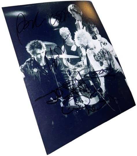 Sex Pistols Signed Photograph Charitystars