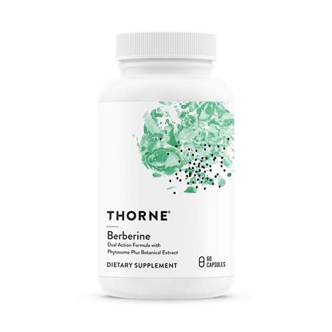 Берберин 1000 мг, Berberine 1000 mg, Thorne Research, 60 капсул купить ...