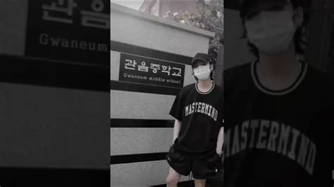 Yoongi Visited His High School YouTube