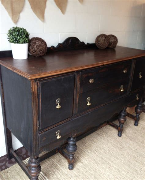 Black Antique Sideboard Foter