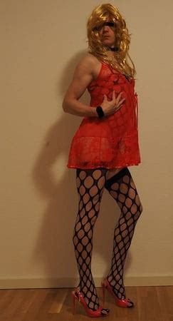 CD Simone In Red Lingerie Is Teasing Pics XHamster