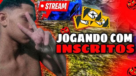 Mobilador Ao Vivo 🔥 Jogando Com Inscritos 🔥 4x4 Ao Vivo 🔥 Live De Ff