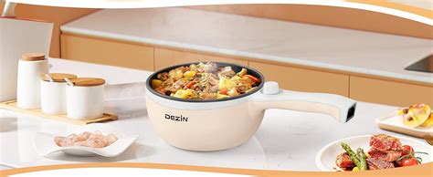 DEZIN L Portable Electric Hot Pot With Power Adjustment