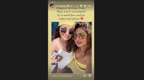 Parineeti Chopra Turns 35 Priyanka Chopra Wishes Tisha On Her