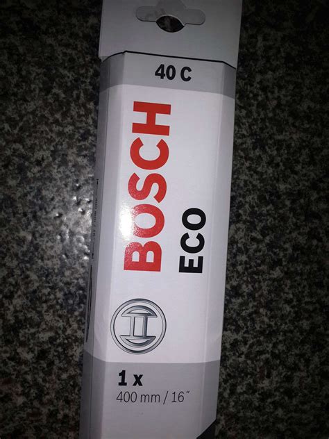 Щетка стеклоочистителя BOSCH Eco 40C, 400мм/16, каркасная, 1 шт ...