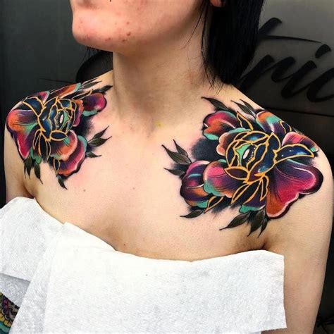 Chest Tattoo Designs Female Chest Tattoos For Women C