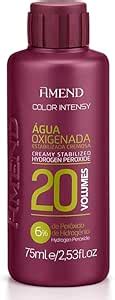Agua Oxigenada Descolore O Cabelo - Água Oxigenada Cremosa Amend Color Intensy, Descolore E Auxilia No ...
