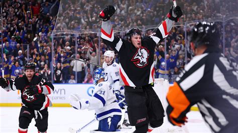 lightning  sabres features  goals  penalty minutes video