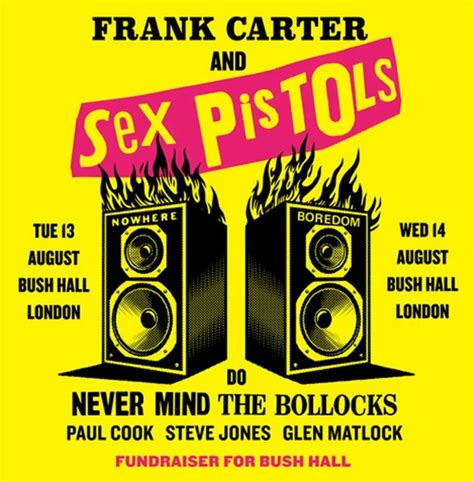 Los Sex Pistols están de vuelta pero sin Johnny Rotten Radio Estridente