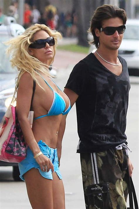 Shauna Sand Looking Sexy In Blue Bikini On Beach And Flashing Pussy And Tits Pap Porn Pictures