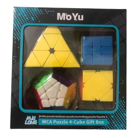 Kit Cubo M Gico Moyu Pyraminx Megaminx Skewb Square Submarino