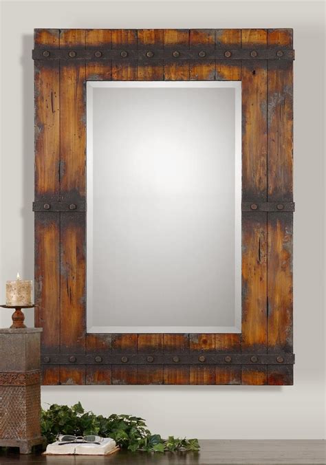 Рама лофт для зеркала своими руками - 68 фото