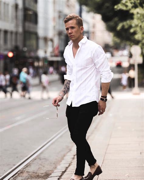 White Shirt Outfit Ideas For Men Styling Tips