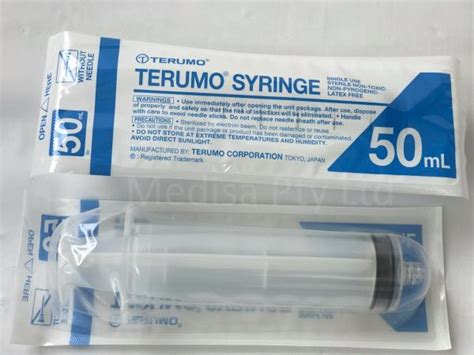 20pcsbox 50ml Disposable Terumo Syringes Luer Lock Hypodermic Without