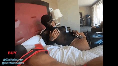 Horny Tgirl Nadia Isabella Wakes Up With Morning Wood And Fucks A